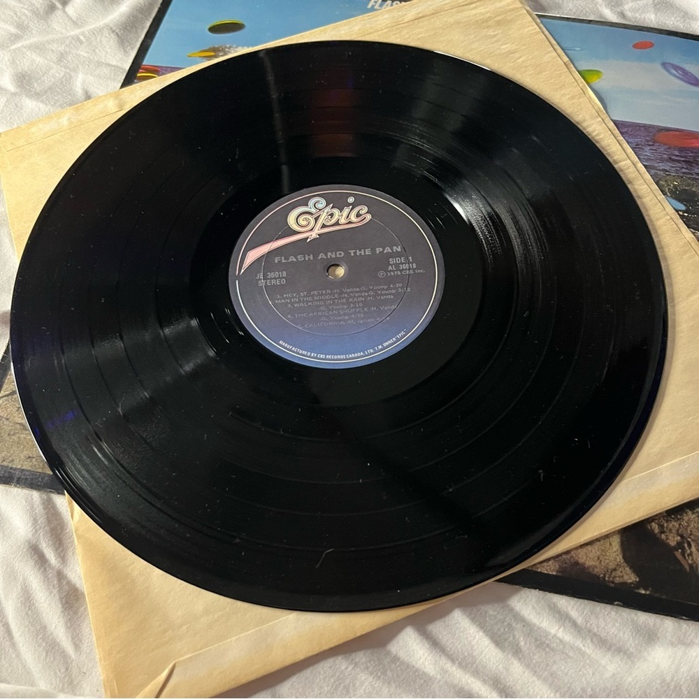 Flash and the Pan Vinyl Record - Picture 3 of 4